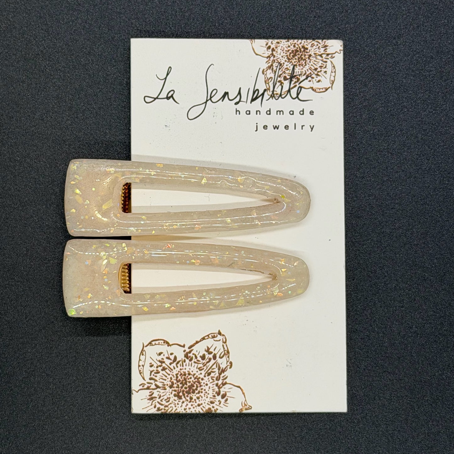Triangle Hair Clips - Fall2025