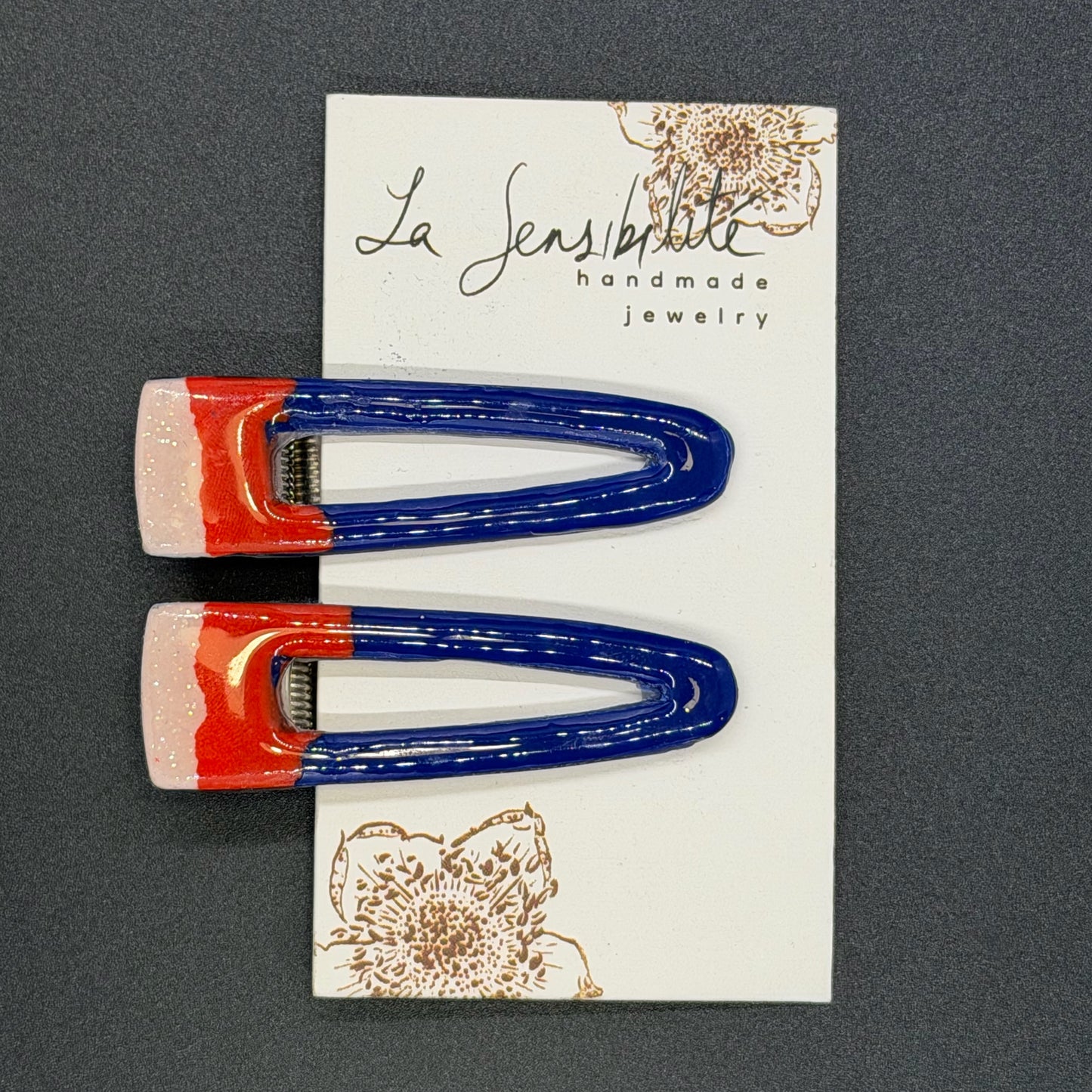 Triangle Hair Clips - Fall2025