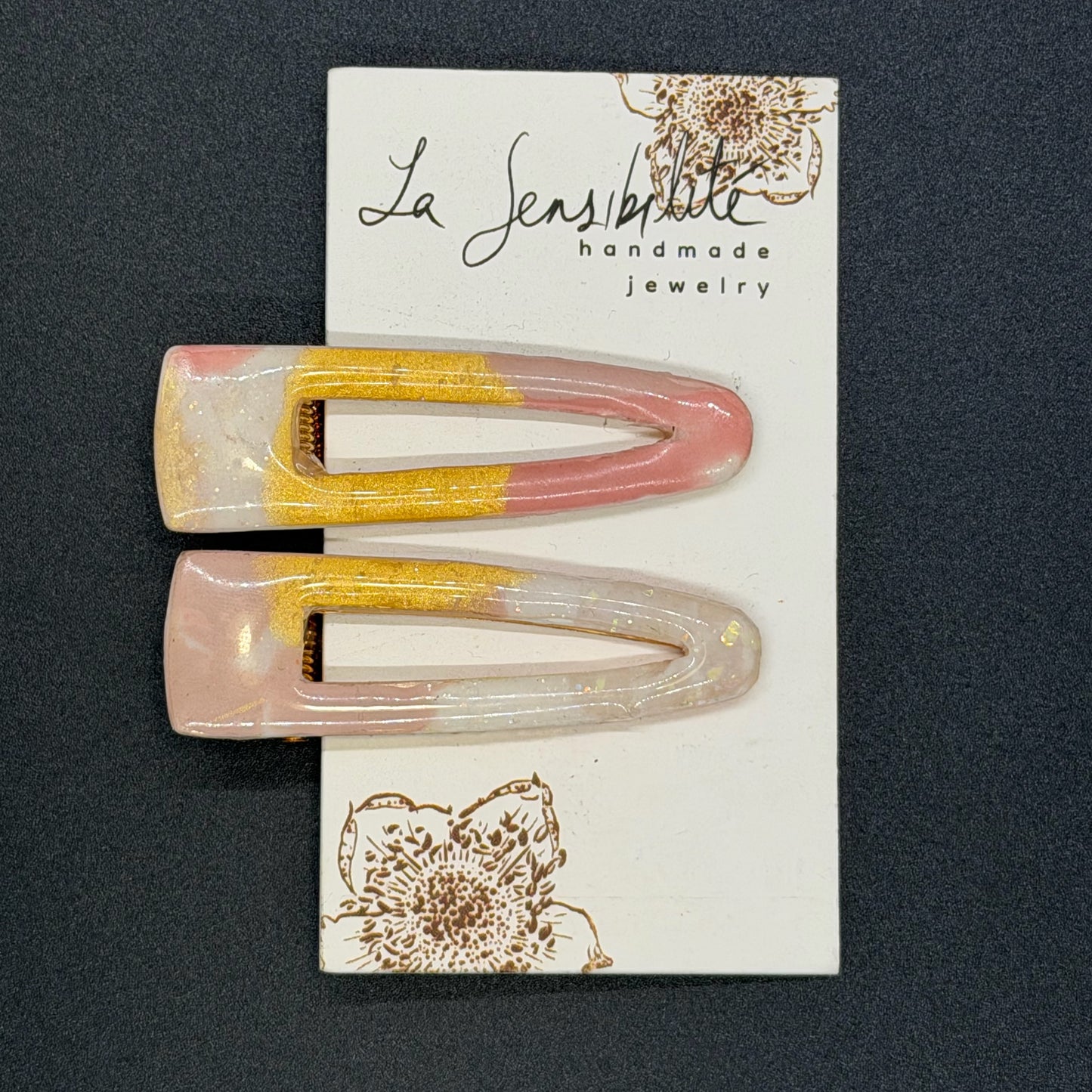 Triangle Hair Clips - Fall2025