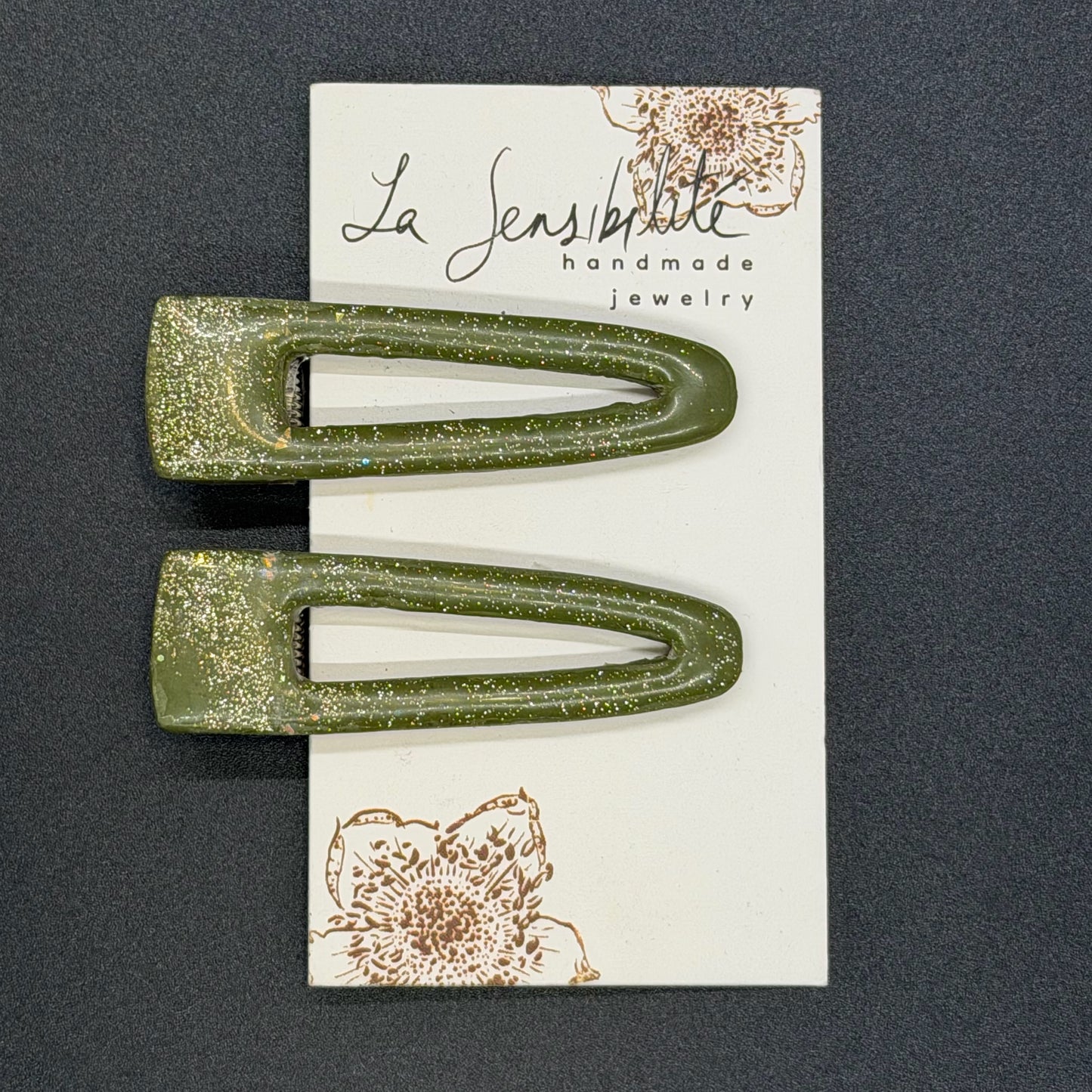 Triangle Hair Clips - Fall2025
