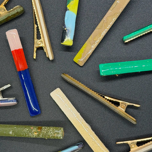 Thin Hair Clips - Fall2025