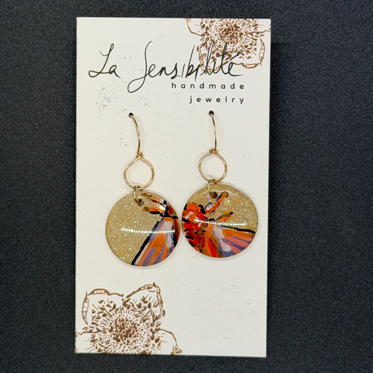 Hand-Painted Dangles - Fall2025