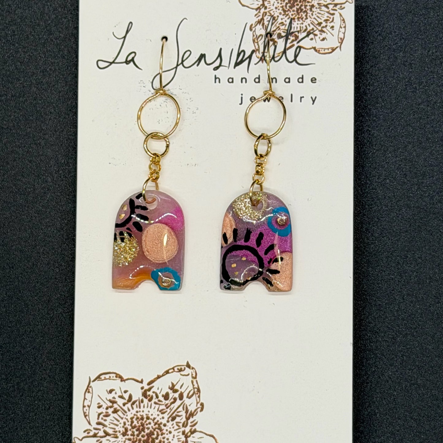 Hand-Painted Dangles - Fall2025